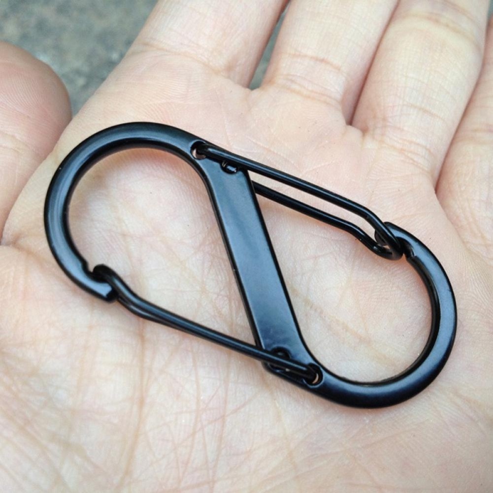 canaan 8 Shape Buckle Keychain Outdoor Camping Climbing Fast Hanging Hook Carabiner