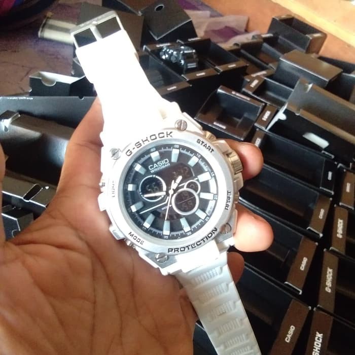 Jam tangan SPORT New G-SHOCK G Shock GST201 Fullblack