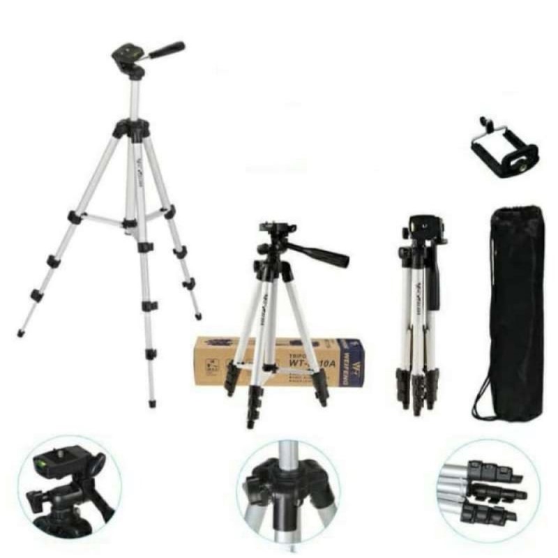 TRIPOD 3110 TRIPOD KAMERA TRIPOD HP TINGGI 1M -- PELANGI ACCESORIES 88