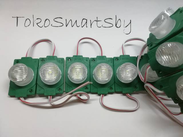 Lampu Samping Bak Truk Led Modul Strip 1 mata 12V