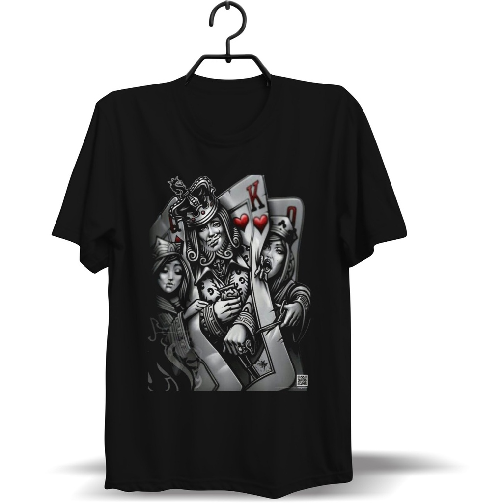 ctrl.id - BAJU KAOS DISTRO KARTU OG ABEL KING POKER DTF DTG TERLARIS