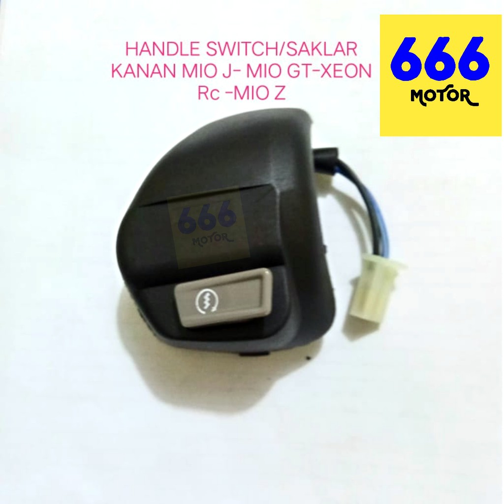 666MOTOR HOLDER SAKLAR KANAN RH YAMAHA MIO J/MIO M3/MIO SOUL GT/XEON RC/MIOZ