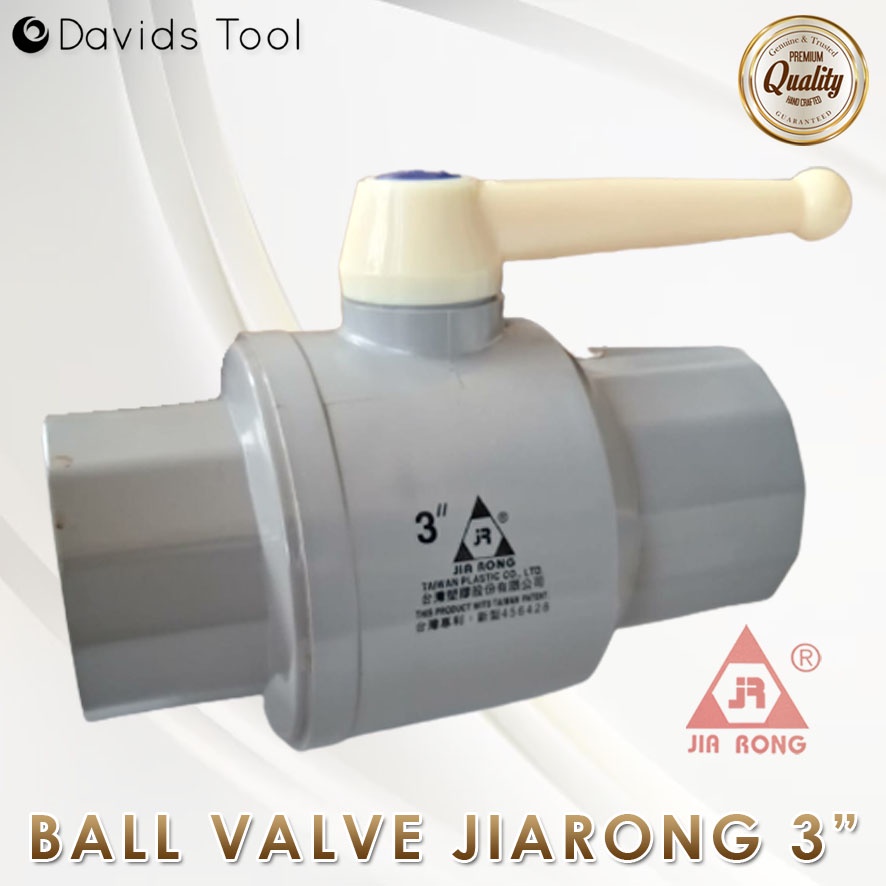 Stop Kran Ball Valve Pvc Jia Rong 3 Inch