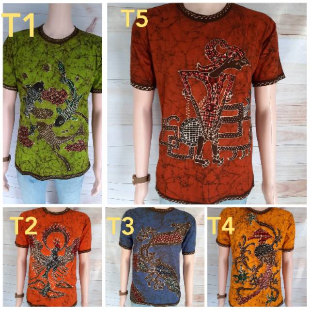 Promo Kaos Batik Tulis / Kaos Tulis Unisex / Kaos Batik Tulis Murah Katun Adem Nyaman Dipakai 0YnnjmIeG3d8r