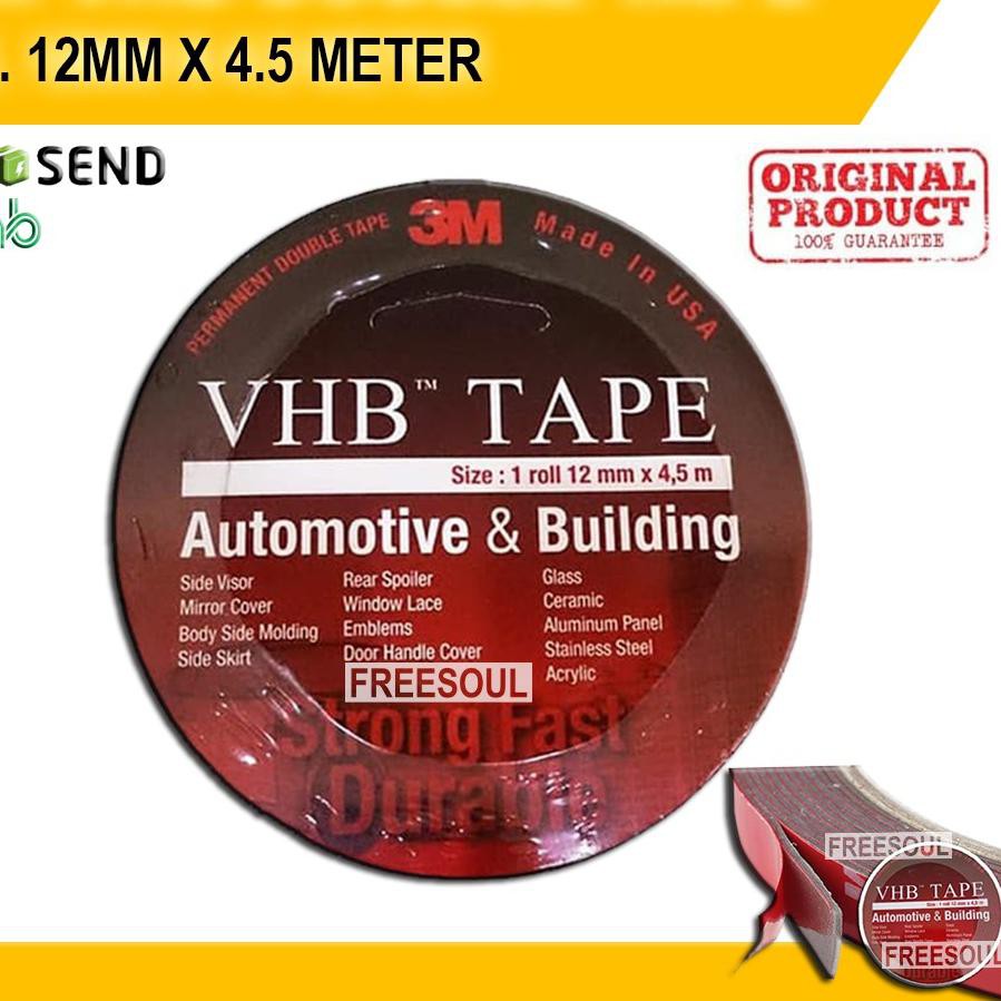 

» ZSH Lem 3M VHB Double Tape Autive 4900 Size 12 mm / 24 mm X 4.5m - Double Tape Mobil Terbaru