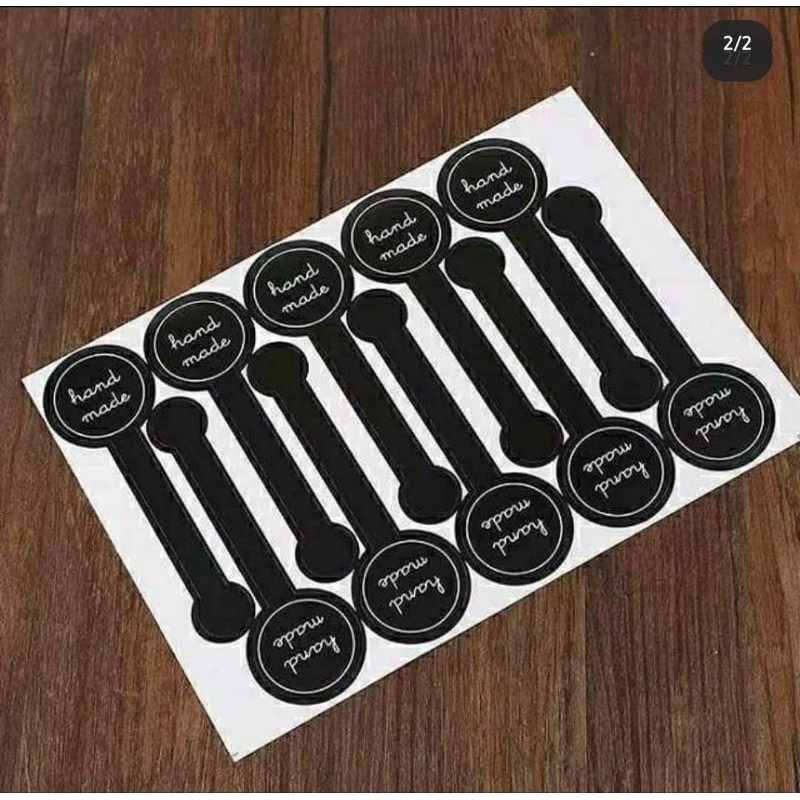 sticker handmade isi 10 pcs sticker