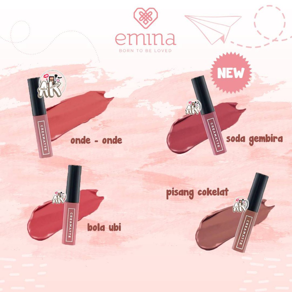 Emina Creamatte Matte Lip Cream Original