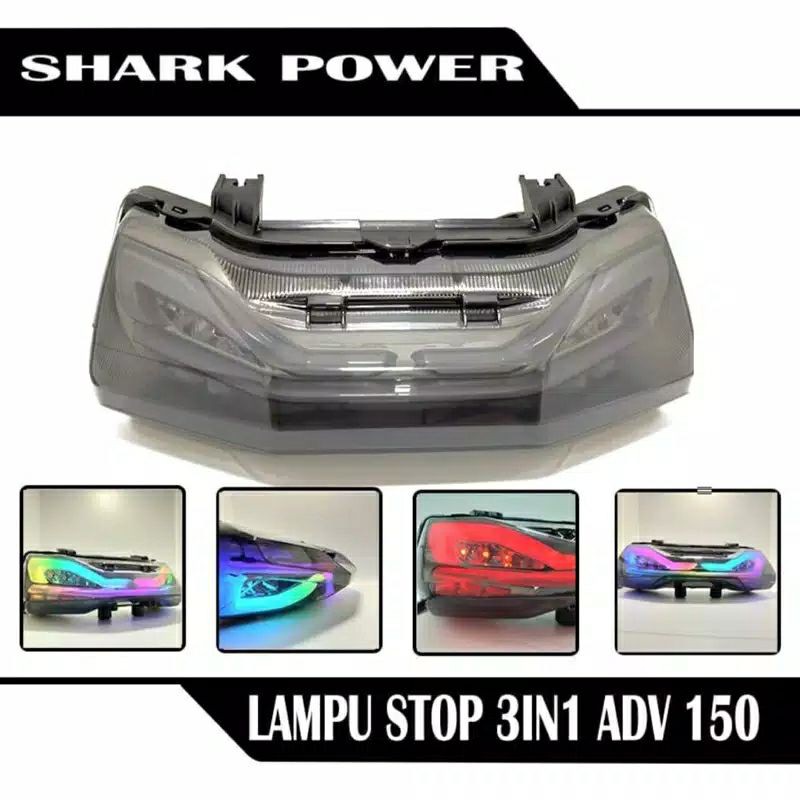 Stop Lamp / Lampu Stop ADV 150 Lampu Stop Led 3 in 1 Honda ADV 150