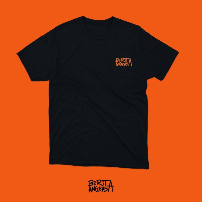 Marimampir T-shirt Berita Angkasa - "New Logo" - M