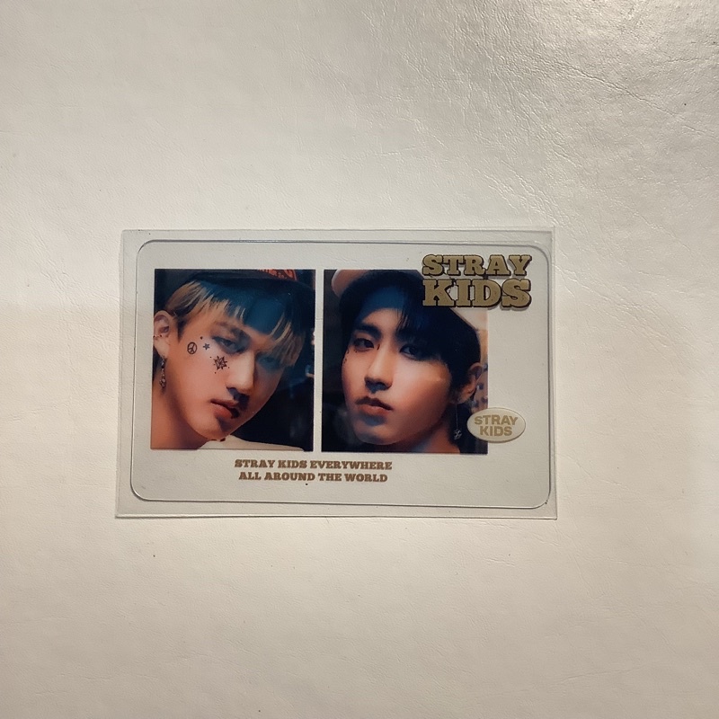 PC CHANGBIN HAN JISUNG BENEFIT QOO10 JAPAN MERCH STRAY KIDS