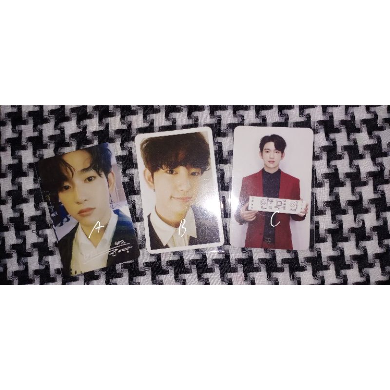 got7 Jinyoung arrival photocard
