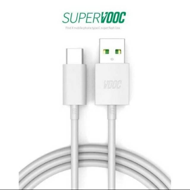 Kabel data kabel charger OPPO type C original VOOC fast charging