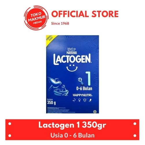 LACTOGEN 1 350GR ( USIA 0 - 6 BULAN )