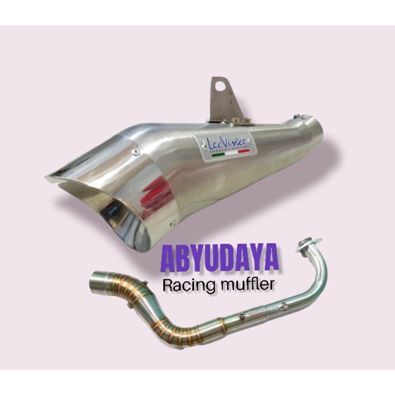 Knalpot racing beat new beat lama beat karbu beat fi beat street aerox new aerox lama aerox connecte