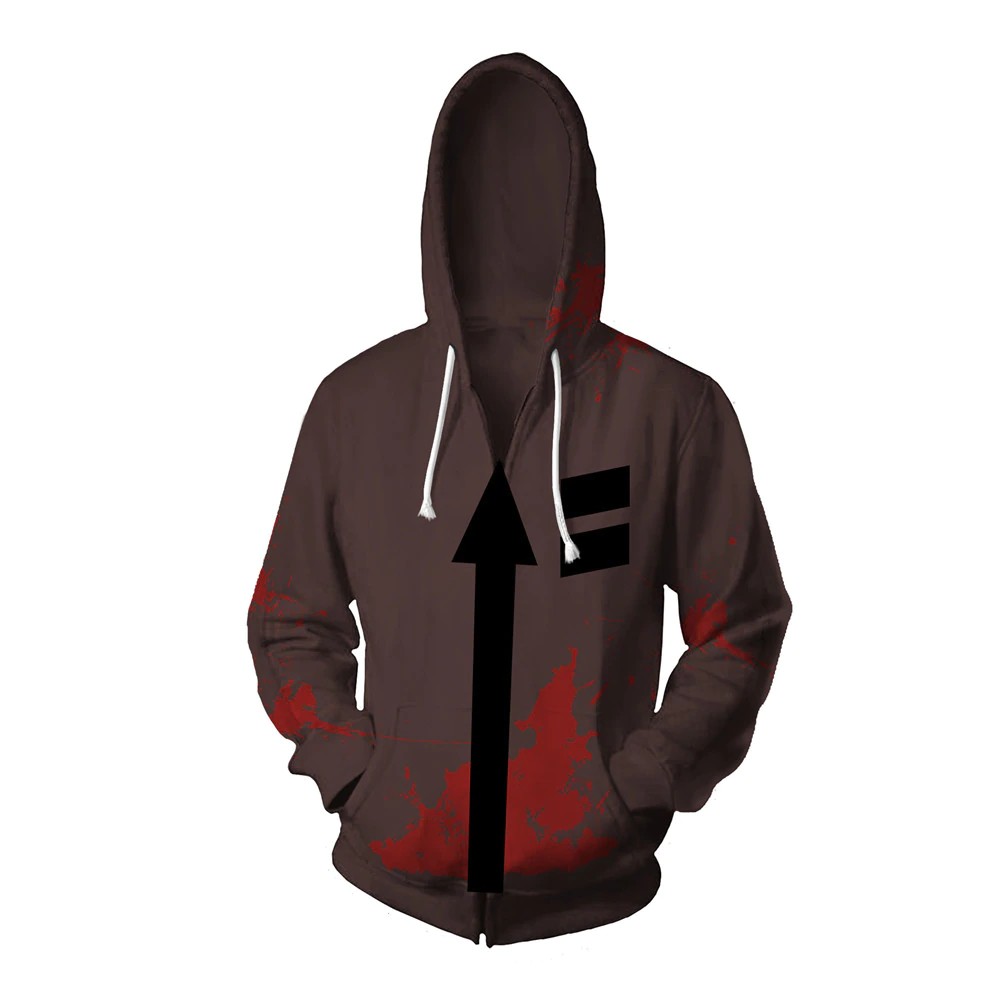PREORDER  Cosplay Angels of Death Costume Isaac Foster Zack Cosplay Sweatshirts Uniex 3D Printing