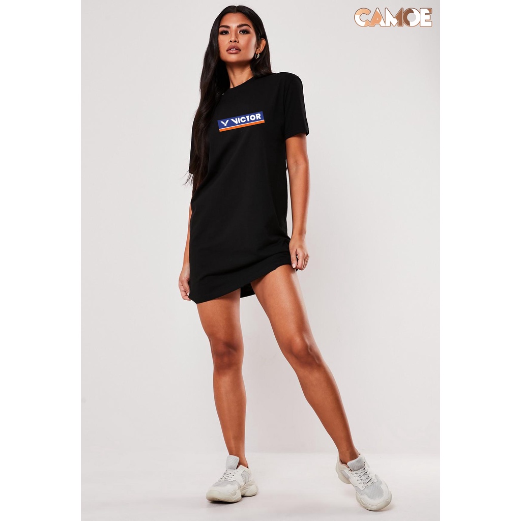 baju dress desain victor badminton bulu tangkis