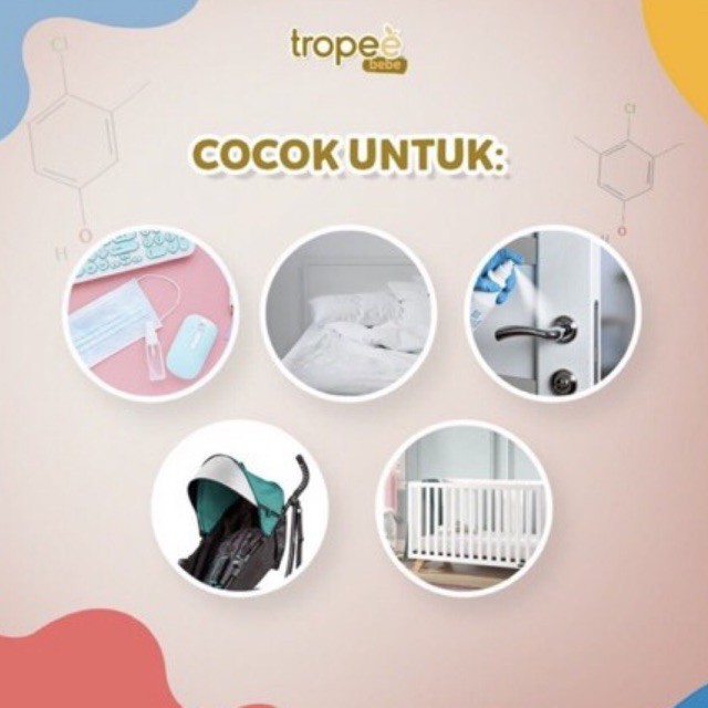 Tropee Bebe Desinfectan Spray 100ml - Desinfektan Sprei 100ml