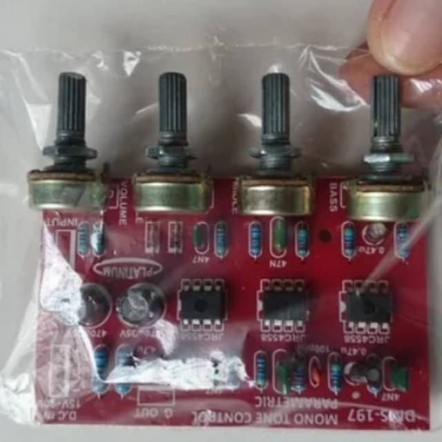 DMS-197 HI-FI MONO TONE CONTROL PARAMETRIC