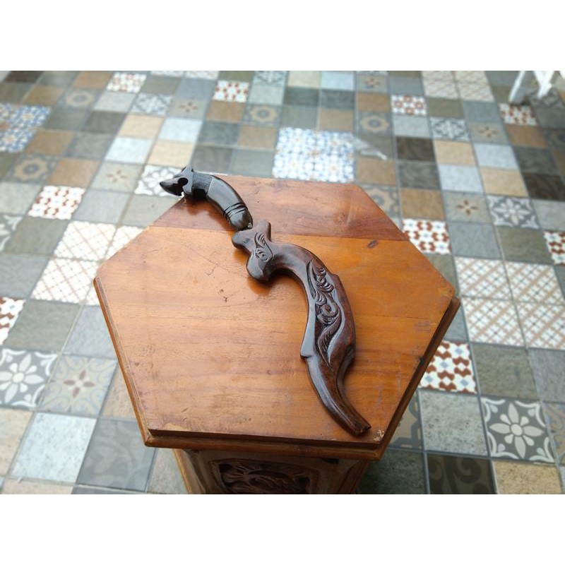 Koleksi Kujang Kuningan Besar Bilah Lapads