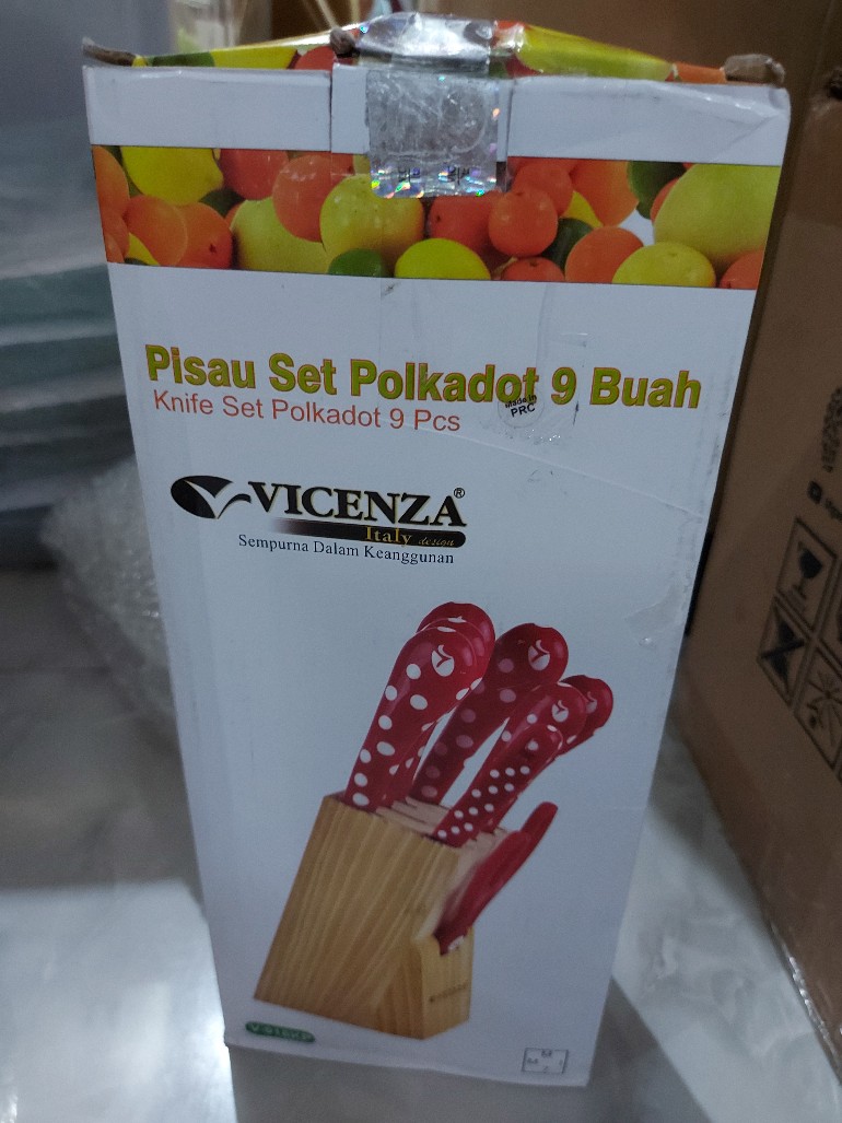 Pisau Set Polkadot V918kp<br />