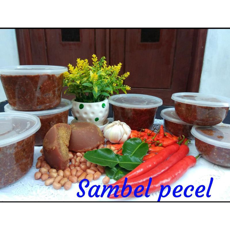 Sambel pecel bumbu pecel Asli KEDIRI kemasan 250 gram