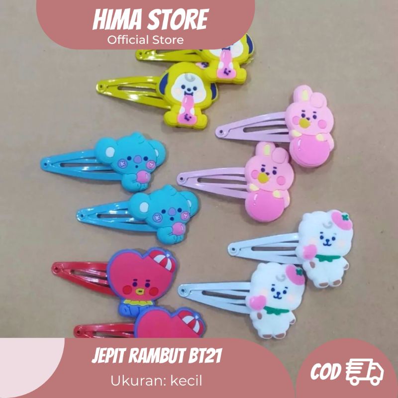 [BISA COD] Jepit rambut BT 21 Jepit Rambut Anak