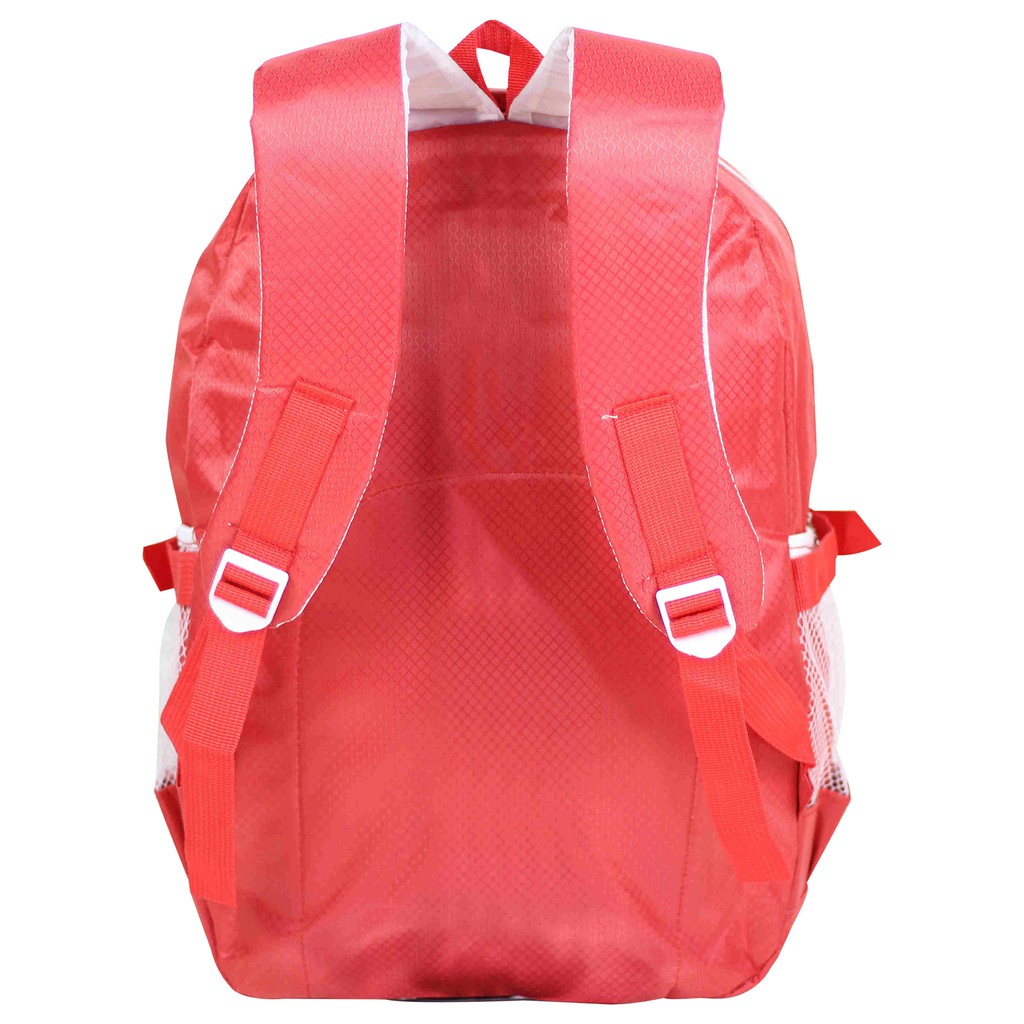 Tas Ransel Cewek Davero Sport Merah Backpack Sekolah Les Piknik Bagus Fashionable Murah Awet