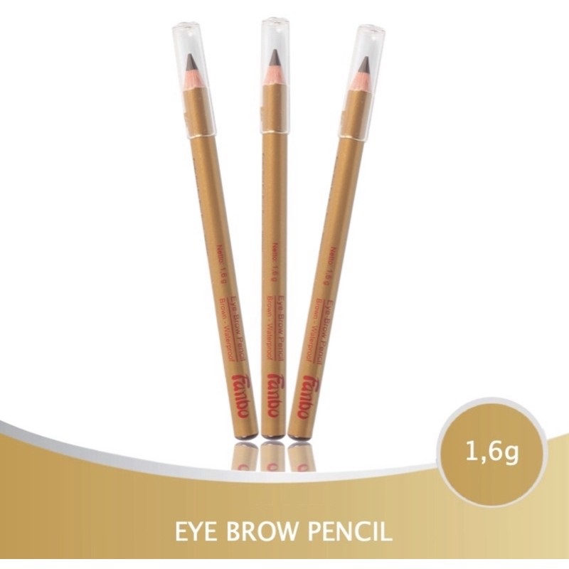 Fanbo Eyebrow Pensil Alis Fantastic/ Gold