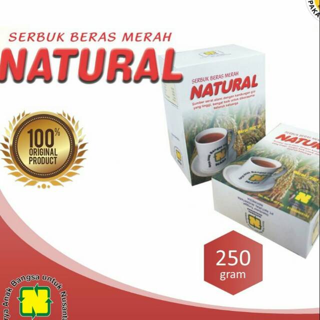 

SERBUK BERAS MERAH NATURAL