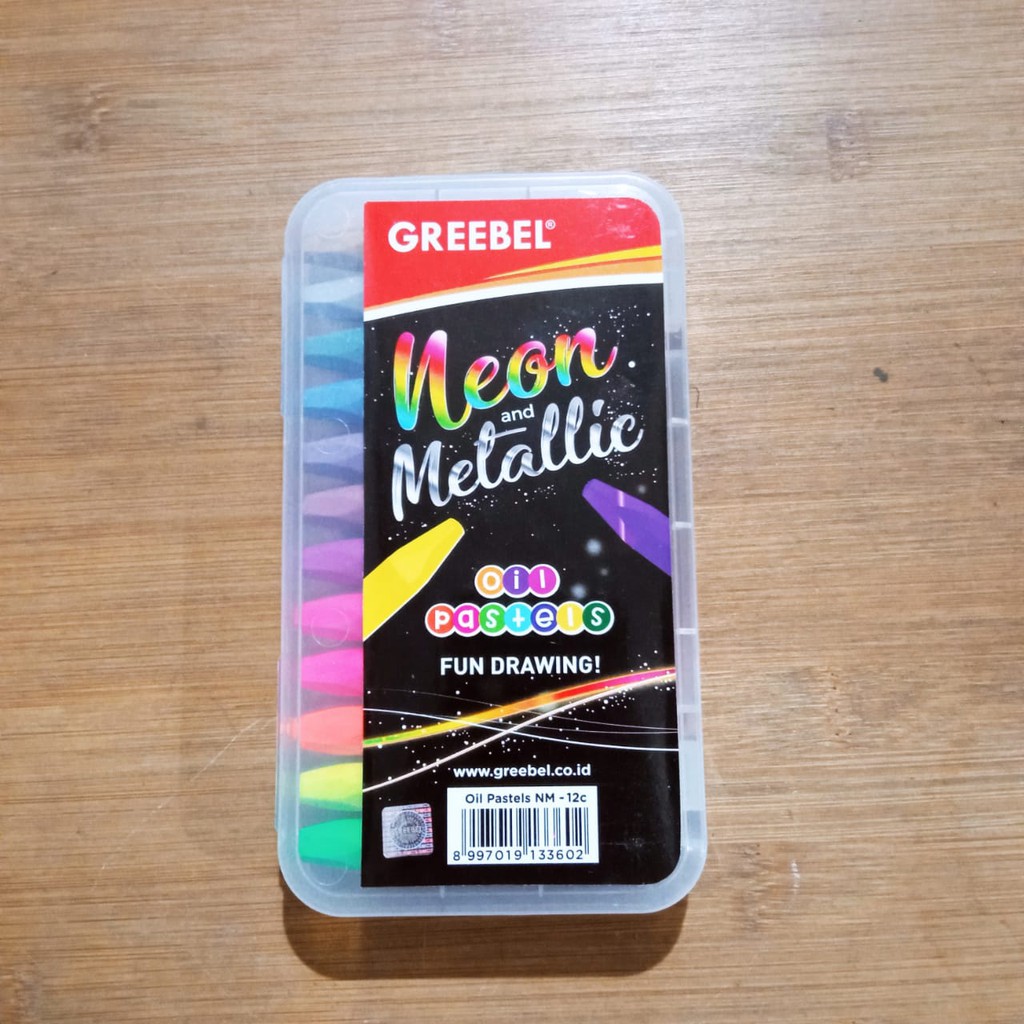 

CRAYON 12 WARNA GREEBEL WARNA NEON