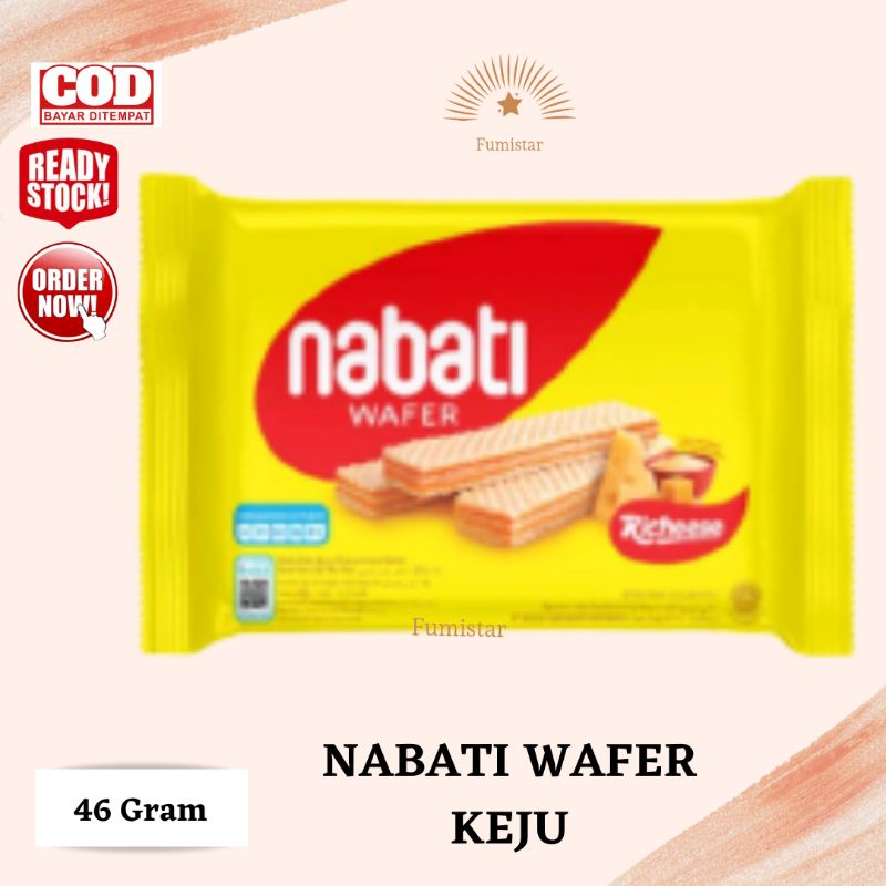 

Nabati Wafer Keju 46 gram