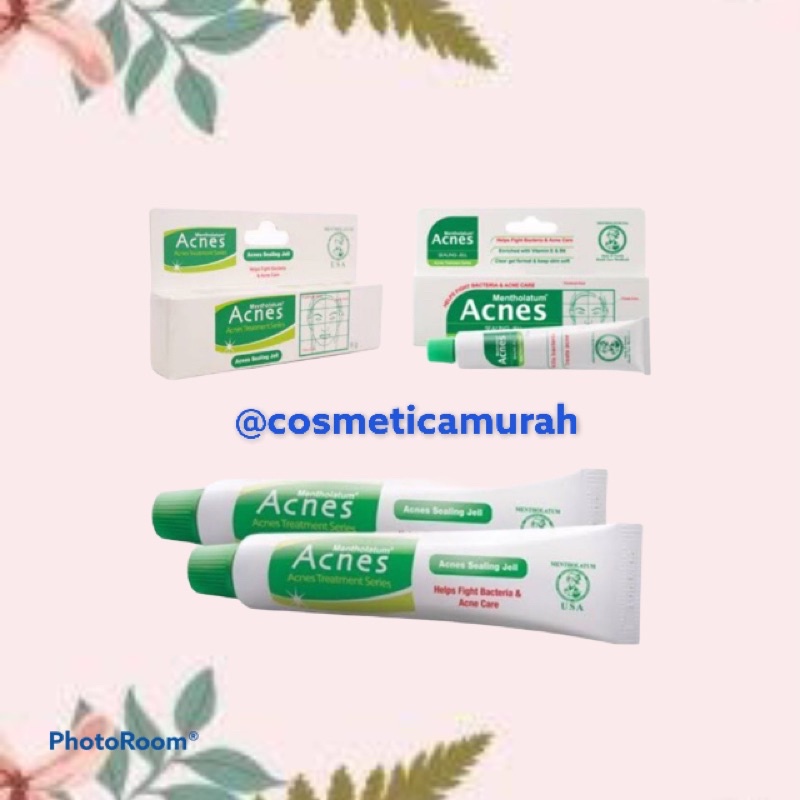 cosmeticamurah - ACNES SEALING GEL 9 GR DAN 18 GR - OBAT TOTOL JERAWAT ACNES AMPUH BENTUK GEL