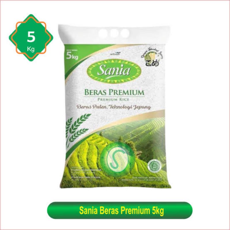 Beras Sania 5kg Premium