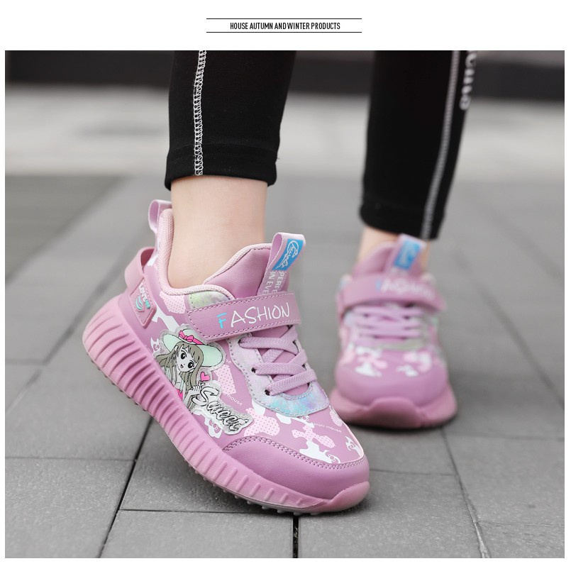 Minipetite Sepatu Sneakers Sport Anak Perempuan 2 3 4 5 tahun SH21100