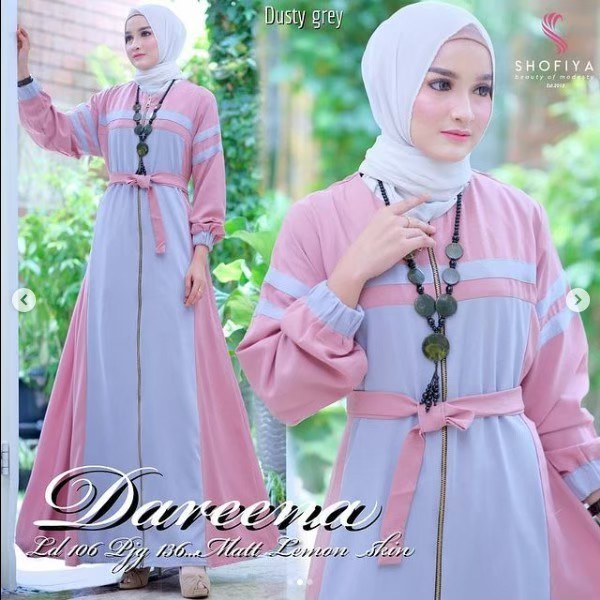 Gamis Wanita Bahan Moscrepe
