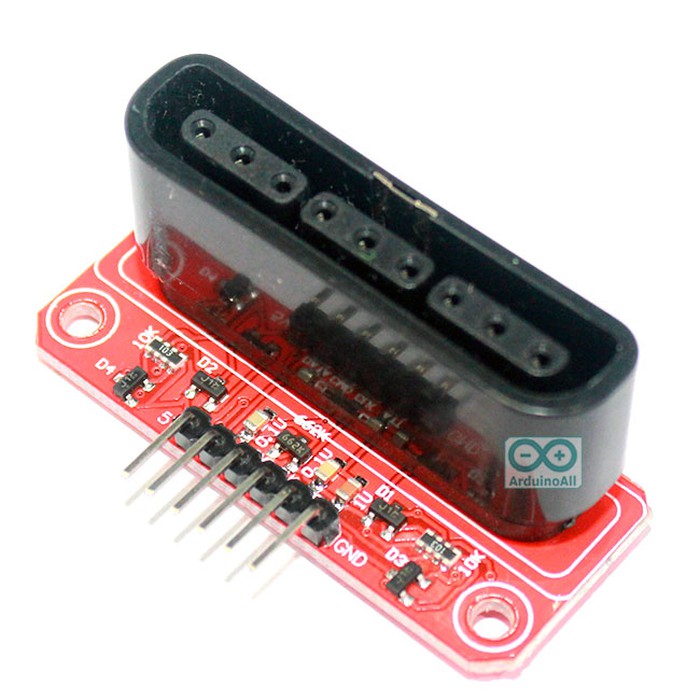 Jual Module Stick PS2 PS3 Wireless Adapter to Arduino SPI Connection ...