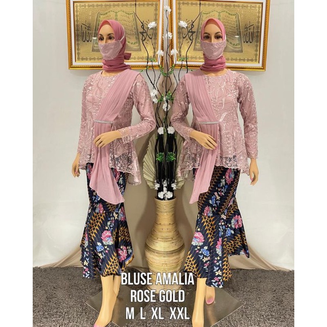 KEBAYA MODEREN-BLOUSE AMALIA-KEBAYA AURORA SLENDANG CERUTY-KEBAYA WISUDA-kebaya tile