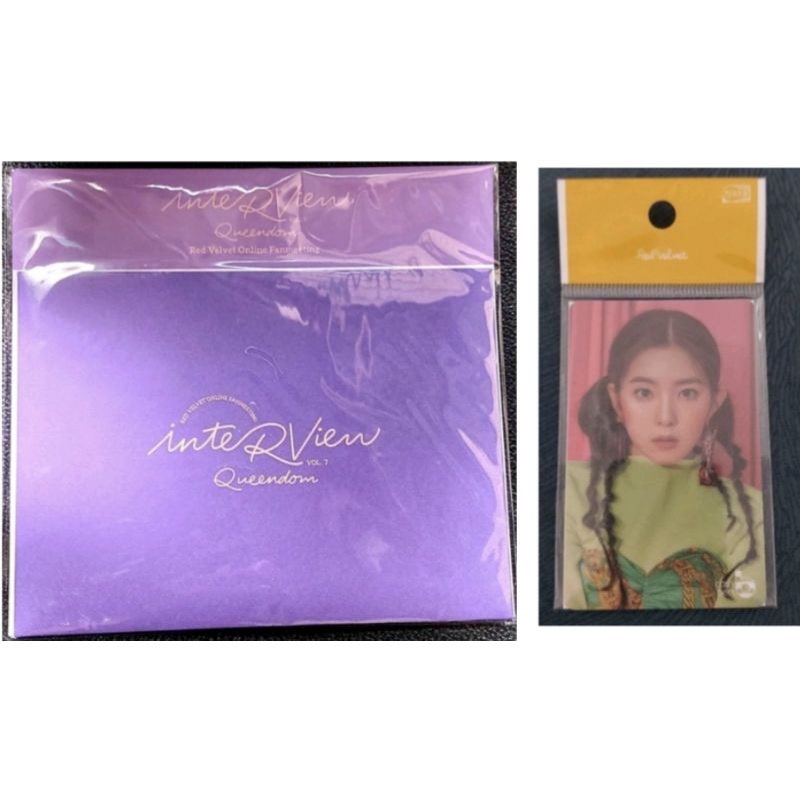 Red Velvet Redvelvet - (TAKE ALL) (SEALED) Irene Photocard (PC) AR Ticket Cashbee Zimzalabim Queendo
