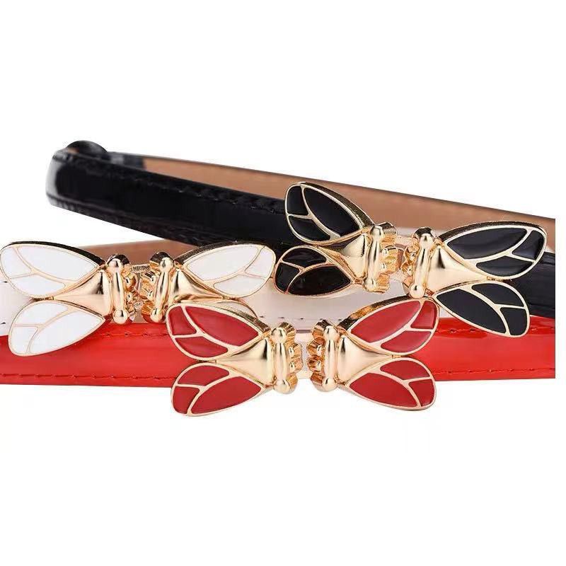 IKAT PINGGANG GESPER BELT DRESS KULIT KECIL CASUAL L046