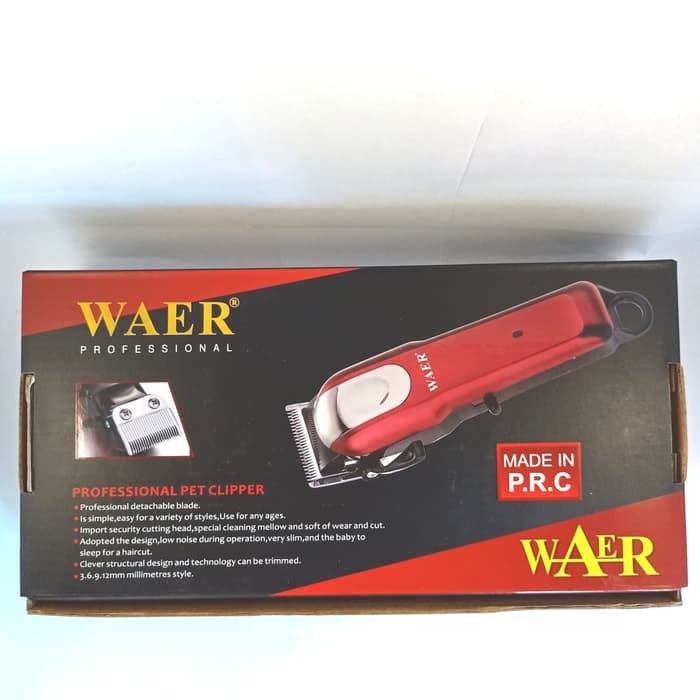 ALAT CUKUR RAMBUT CAS CHARGE WAER WA-3039