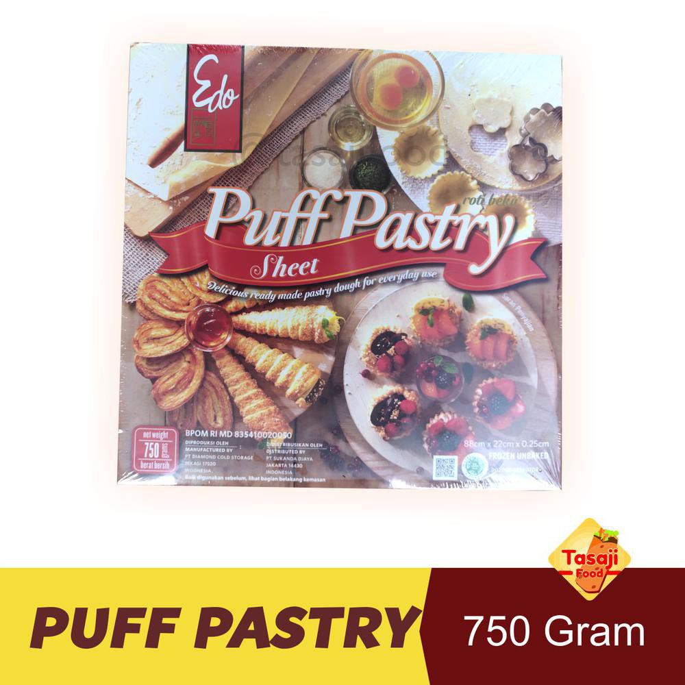 

BISA COD Edo Puff Pastry 750 gr Kulit Pastry Zuppa Frozen BERKUALITAS [Kode 1|Kode 2|Kode 3|Kode