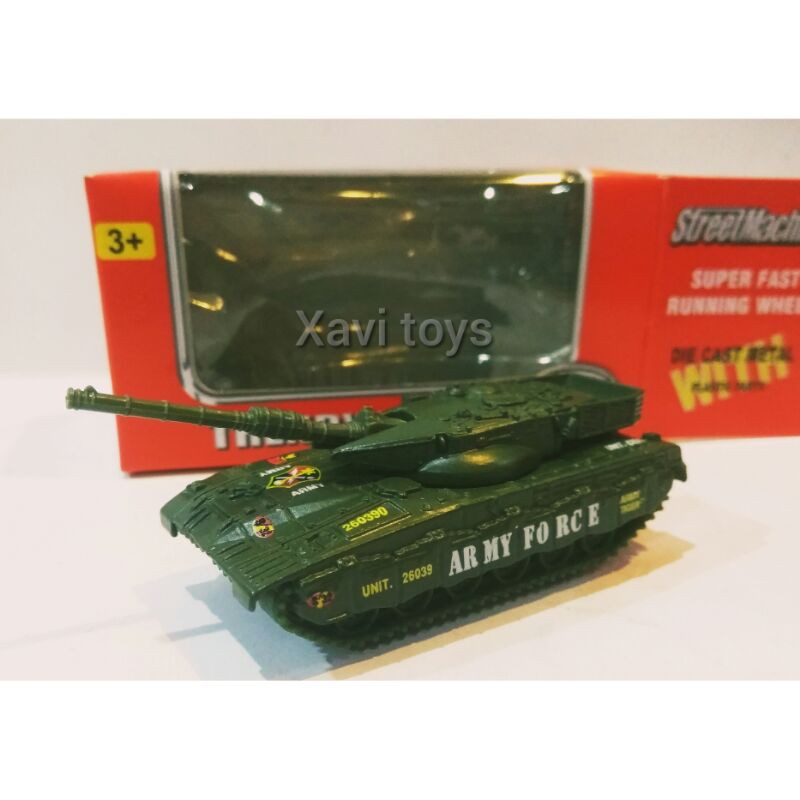 Miniatur TANK STREET MACHINE ARMY FORCE