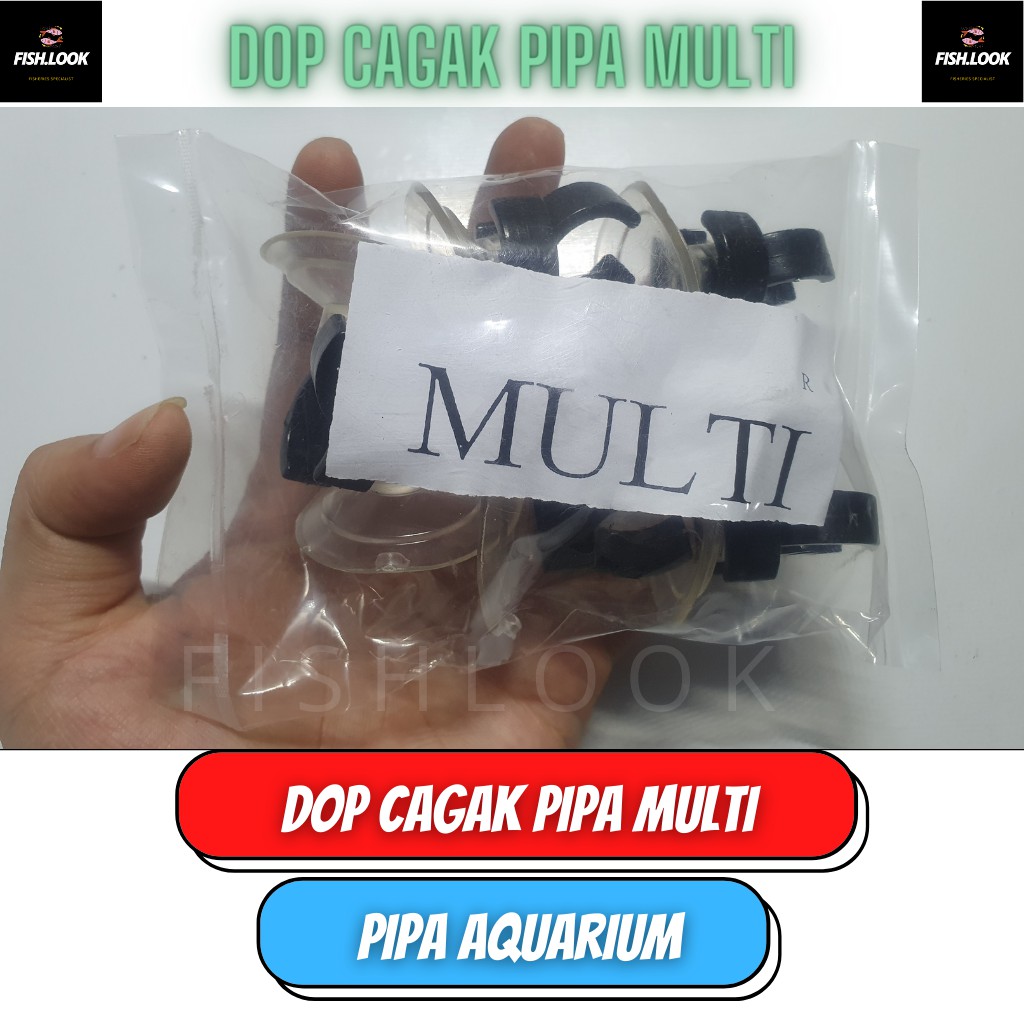 Dop Cagak Pipa multi kop pipa aquarium aquascape murah