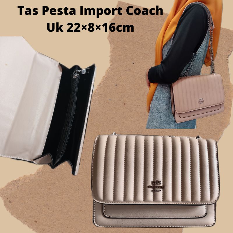 Tas Pesta Import Wanita Coach Batam Original