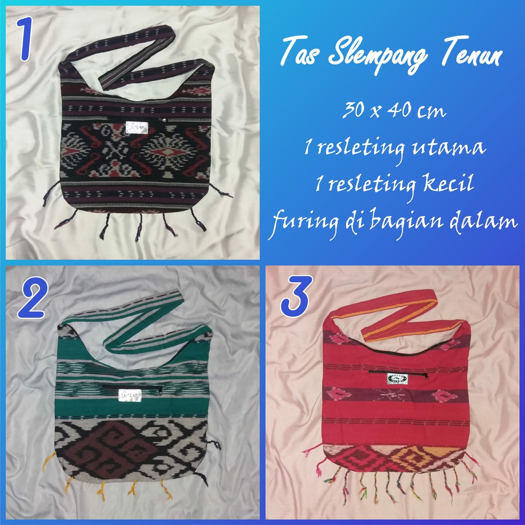 Tas Selempang Tenun Lombok