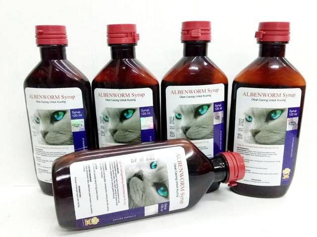 ALBENWORM SYRUP/CAIR Kucing | Albenworm Raid All Cair Kucing 120ml |