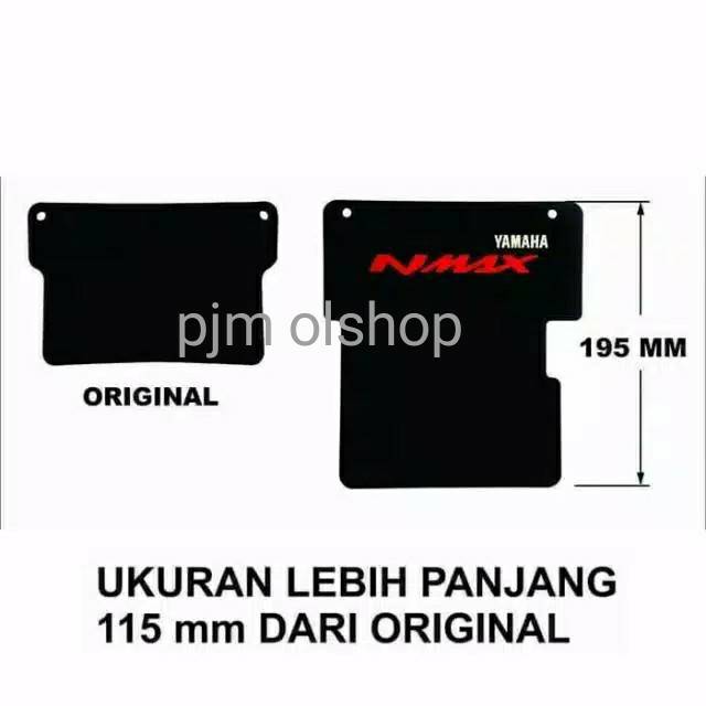 New Mud Flap Nmax Karet Pelindung Dinamo Stater Nmax Bahan Karet Premium