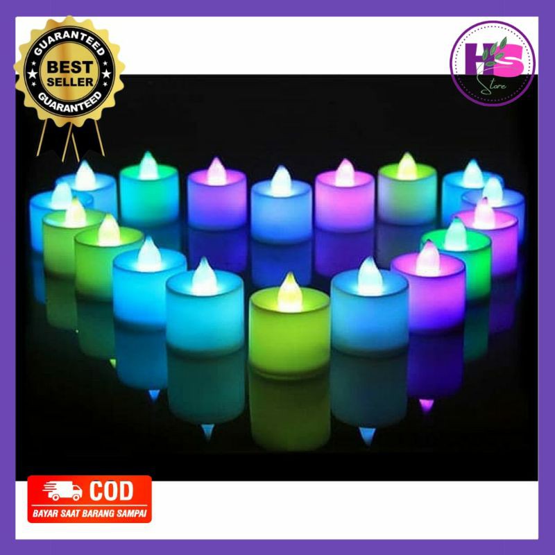 ❤️H_S STORE❤️Lampu Lilin LED/Lampu Tidur LED