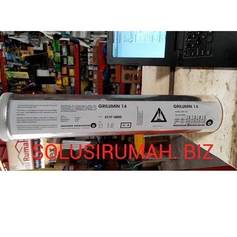 Kawat Las Aluminium 2.5 Grilumin Electrode Per 1Biji