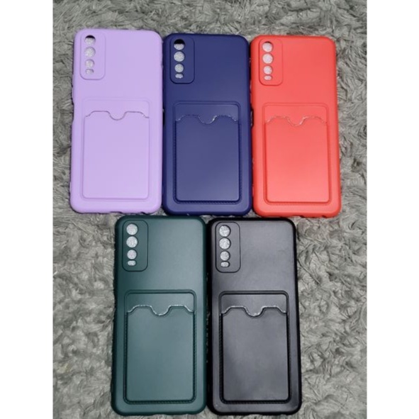 Soft Case/Casing Vivo Y12s Slot Kartu Case Cover
